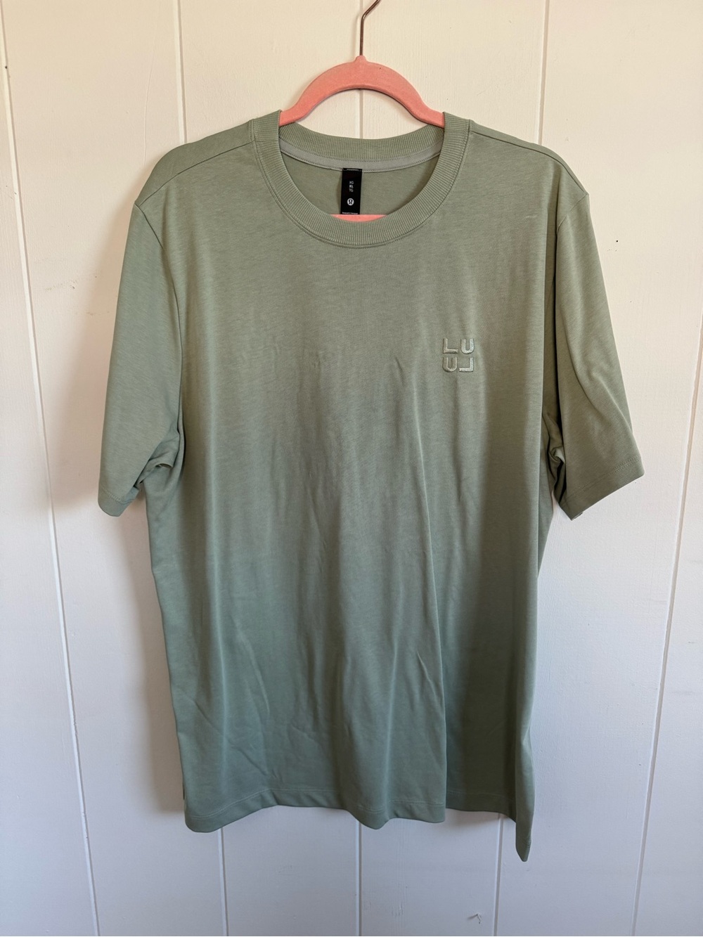 Lululemon Heavy Weight Classic Cotton T*Stack Green Short Sleeve Tee BNWT XL